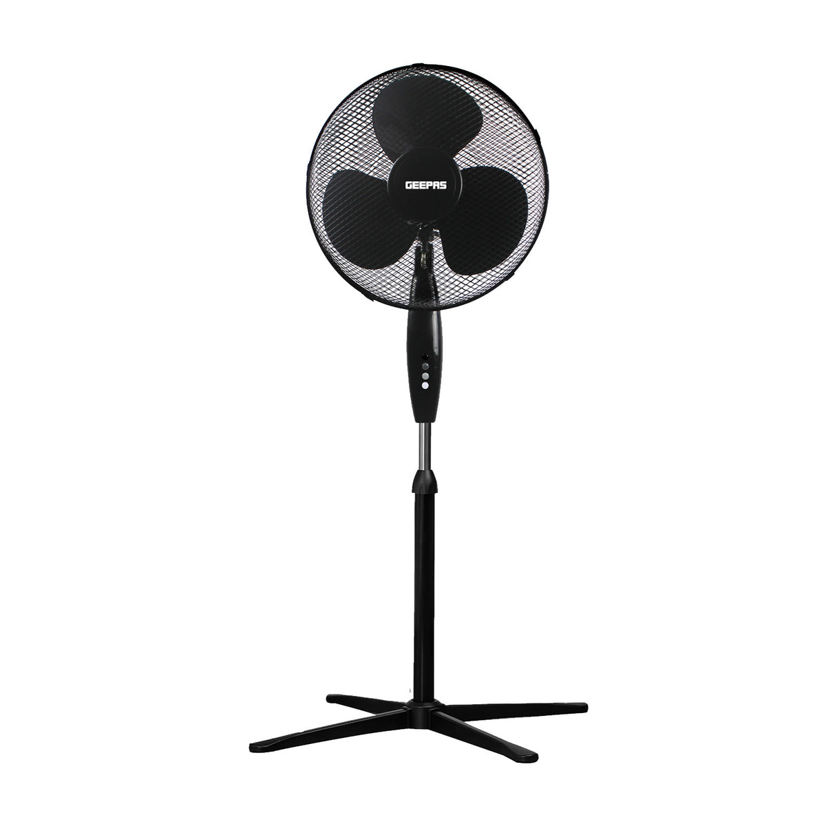 16" Oscillating Pedestal Fan Adjustable Height & 3-Speed