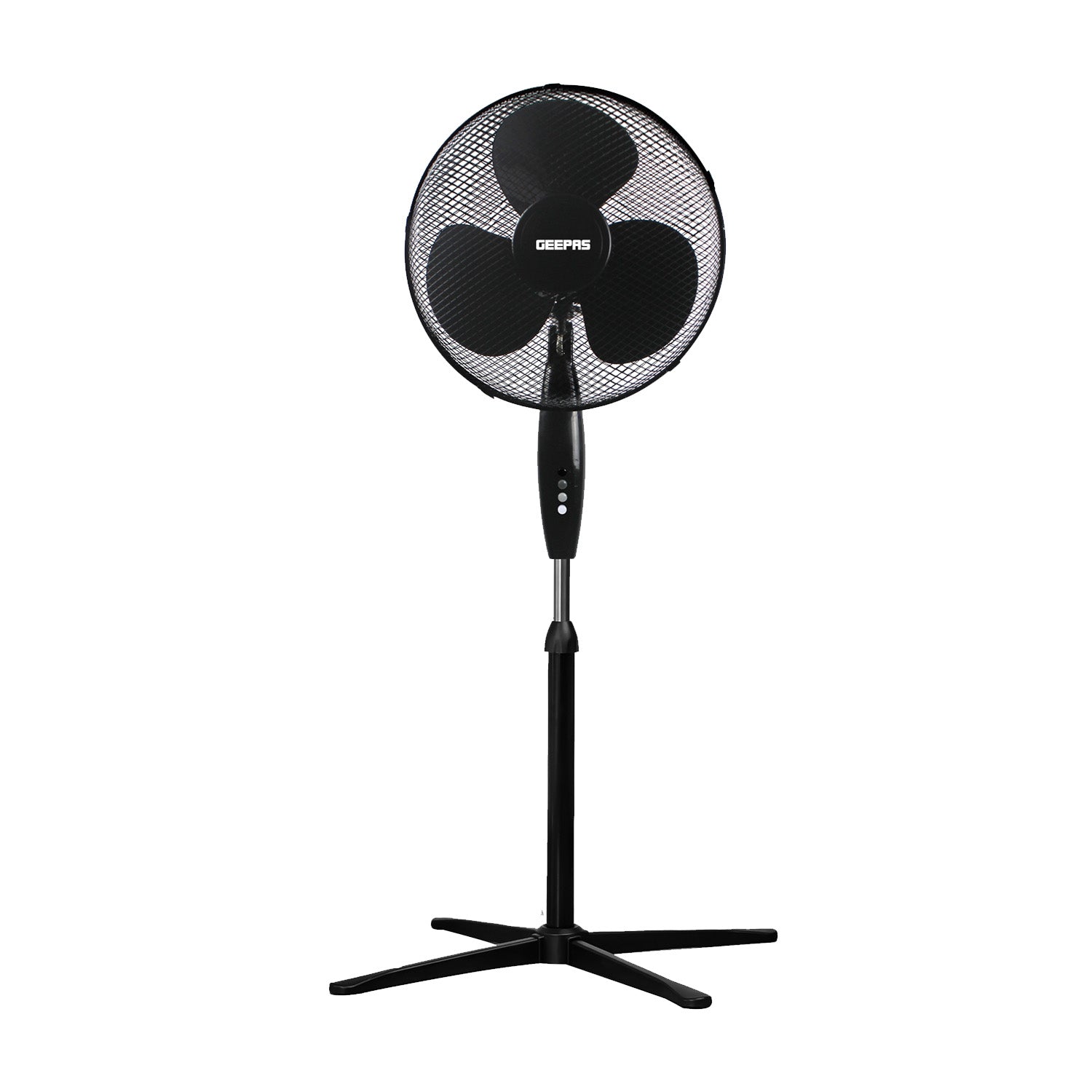 16" Oscillating Pedestal Fan Adjustable Height & 3-Speed