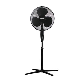 16" Oscillating Pedestal Fan Adjustable Height & 3-Speed