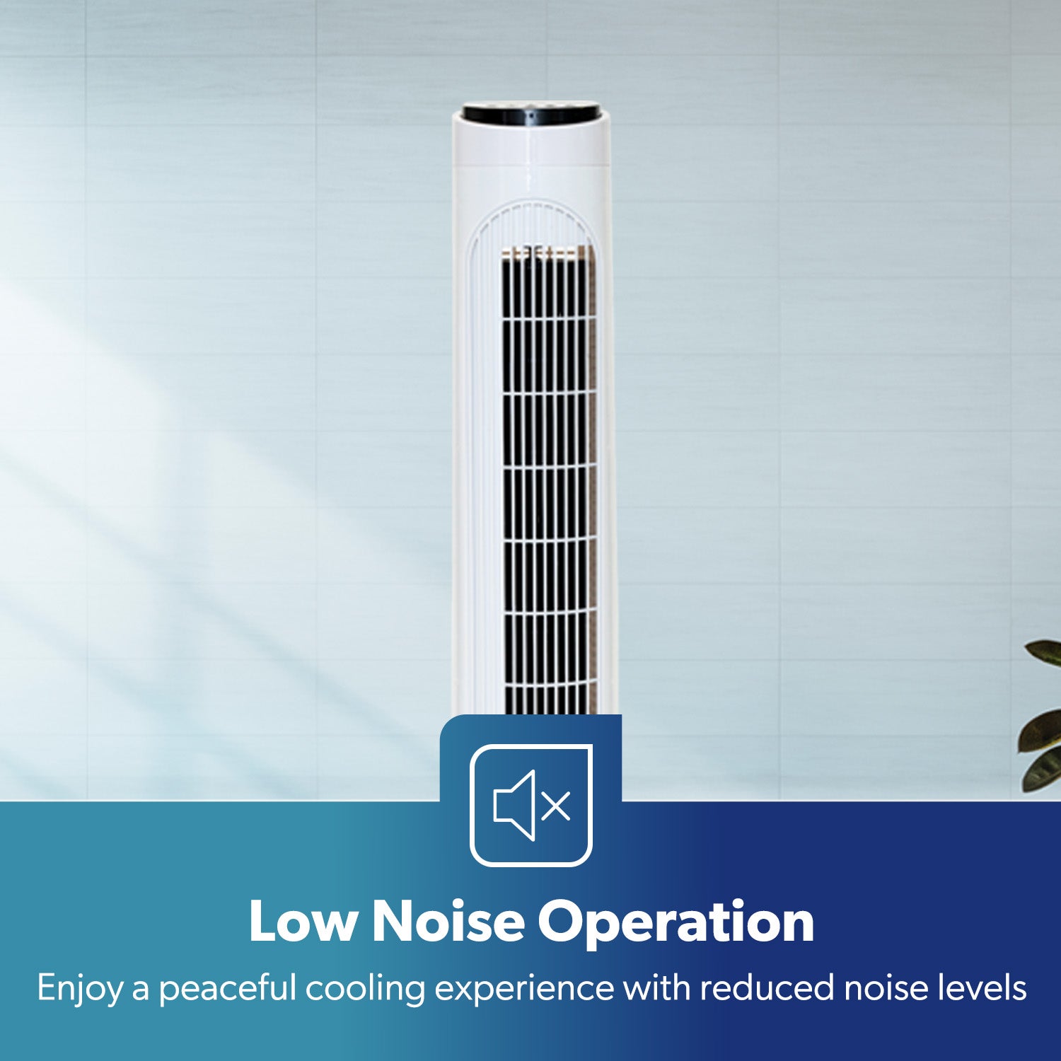 29 Inch Tower Fan Quiet Oscillating Fan With Remote Control