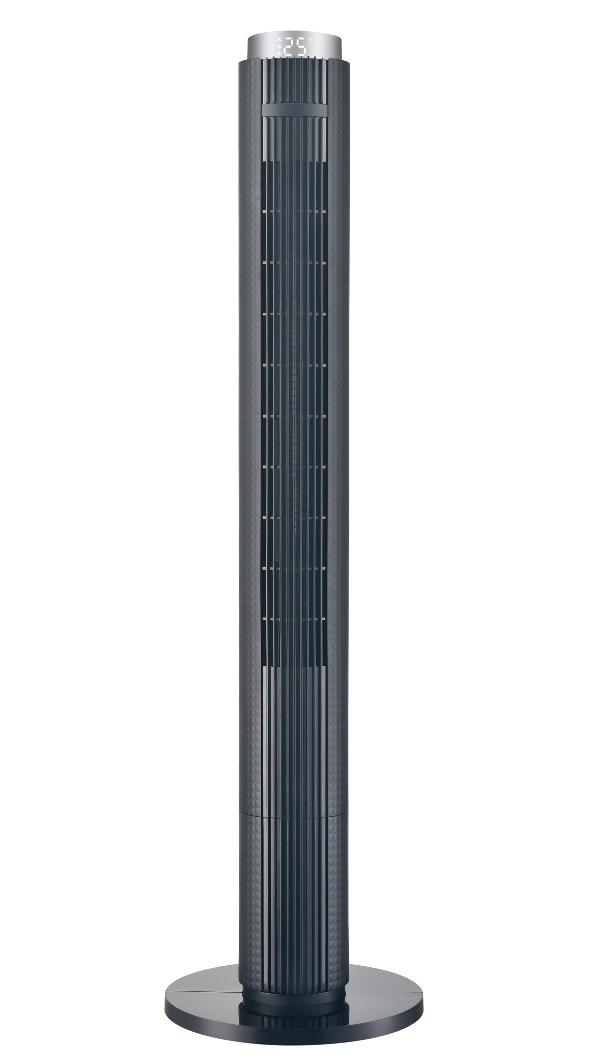 Black 46-Inch Freestanding Oscillating Tower Fan
