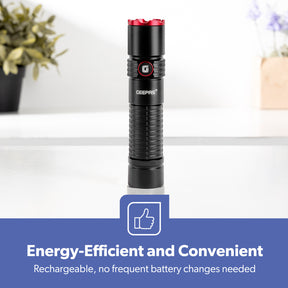 IPX5 Lightweight Aluminium High Power LED Flashlight