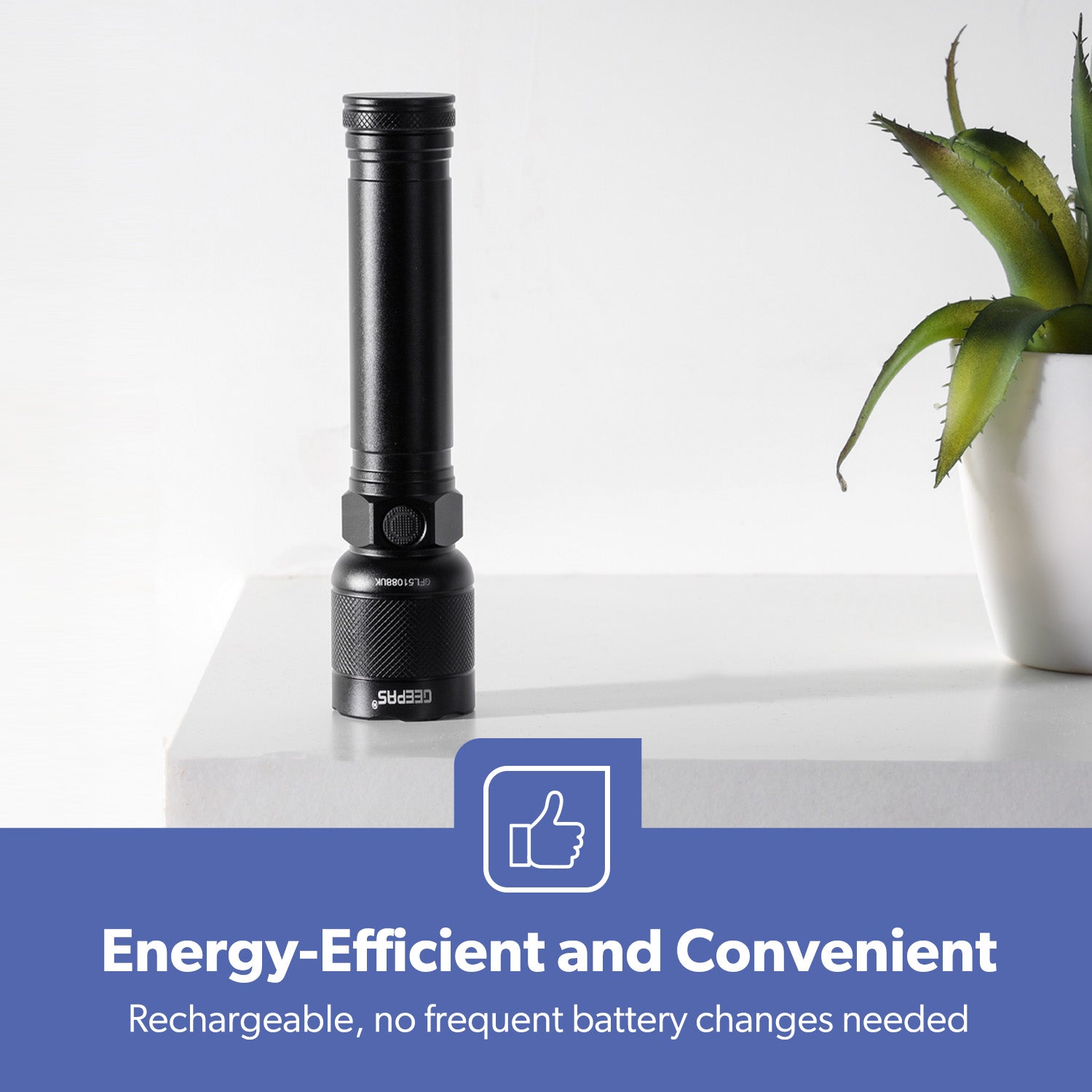 200M High Powered Weatherproof LED Flashlight