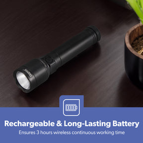 200M High Powered Weatherproof LED Flashlight