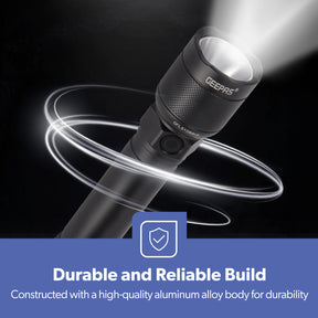 200M High Powered Weatherproof LED Flashlight