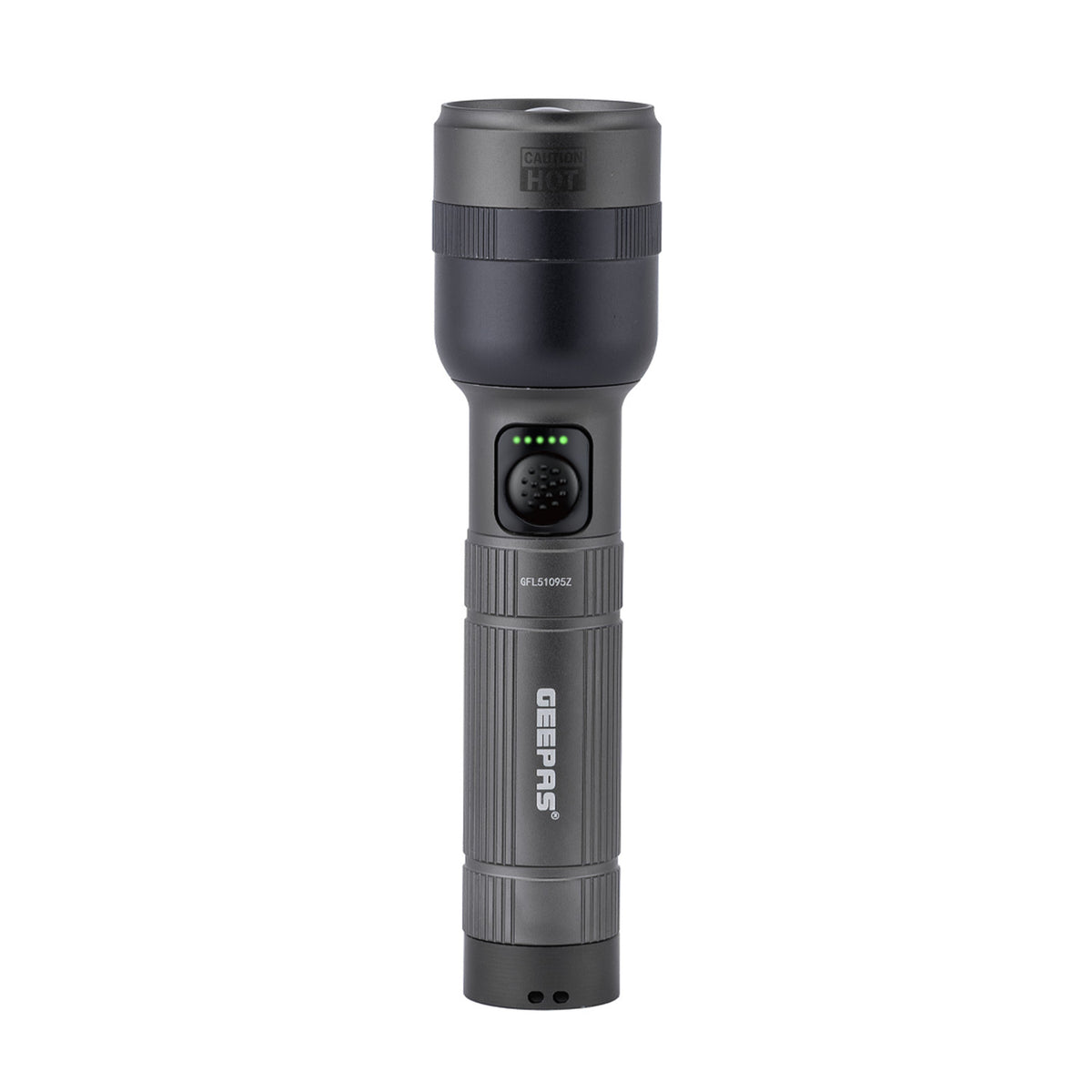1500 Lumen Super-Bright Zoomable LED Flashlight With 4 Modes