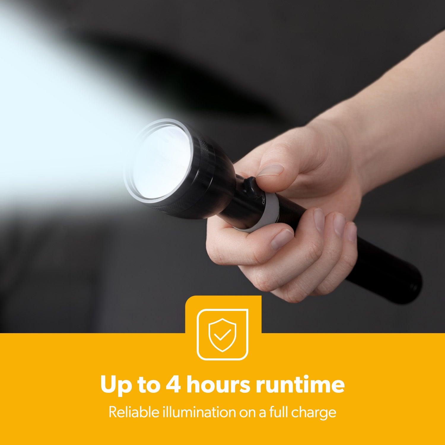 5000mAh Super Bright Rechargeable LED Torch Flashlight