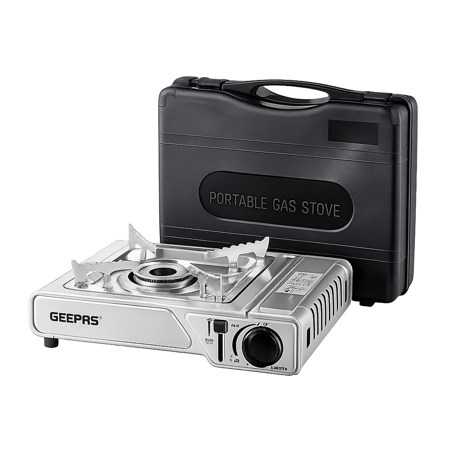2-In-1 Single Camping Gas Stove With Carry Case