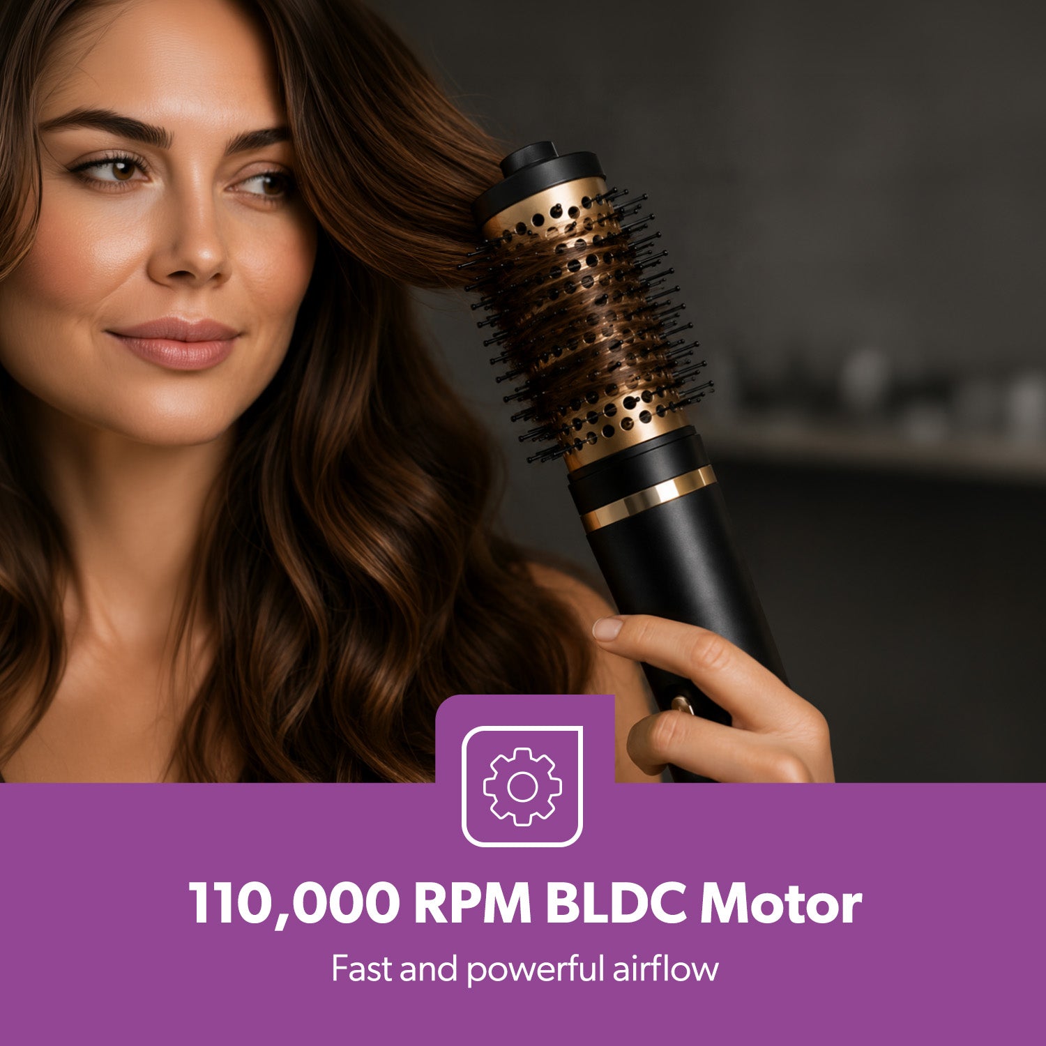 7-in-1 Air Styler Hair Dryer Diffuser 6 Attachments 1500W