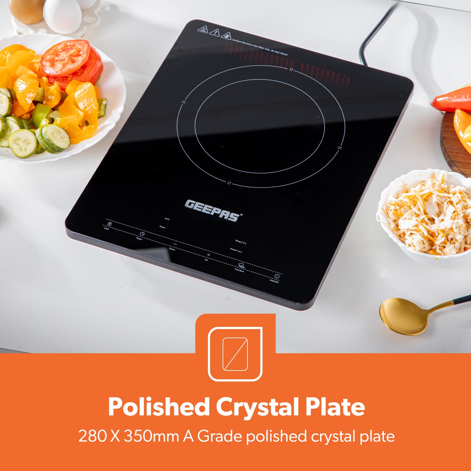 2000W Single Electric Induction Cooker and Hot Plate