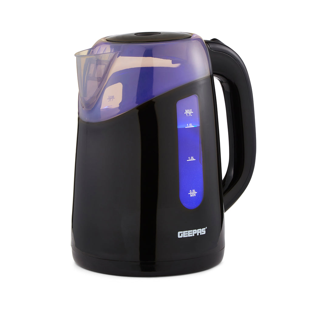 LED Illuminated Plastic Electric Kettle