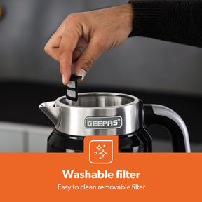 1.7L Stainless-Steel Smart Kettle Alexa Google Voice 2200W