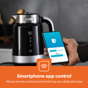 1.7L Stainless-Steel Smart Kettle Alexa Google Voice 2200W
