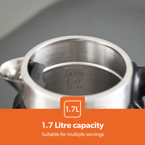 1.7L Stainless-Steel Smart Kettle Alexa Google Voice 2200W