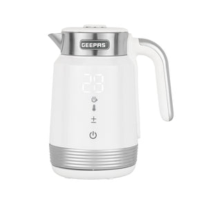 1.7L Stainless Steel Smart Kettle With Alexa Voice Control, White