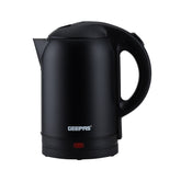 1.8L Matte Black Stainless Steel Electric Kettle 1800W