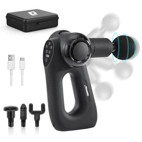 5-Speed Handheld Percussion Massager, Deep Tissue Massage Gun