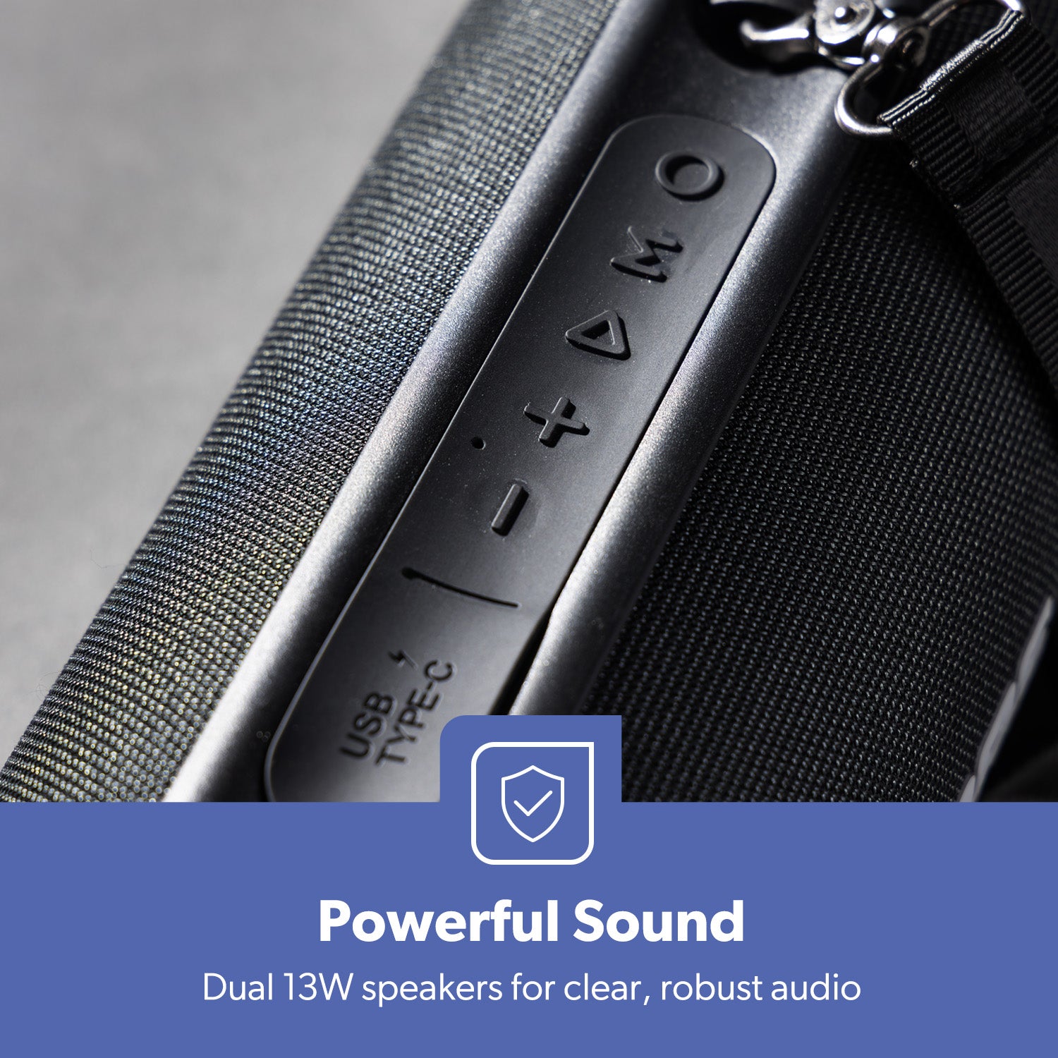 360° Bluetooth Capsule Speaker With RGB Party Lights