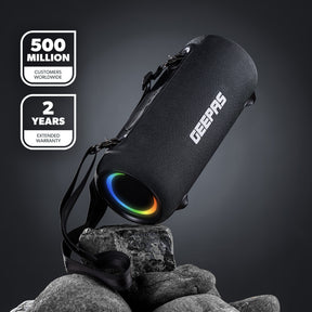 360° Bluetooth Capsule Speaker With RGB Party Lights