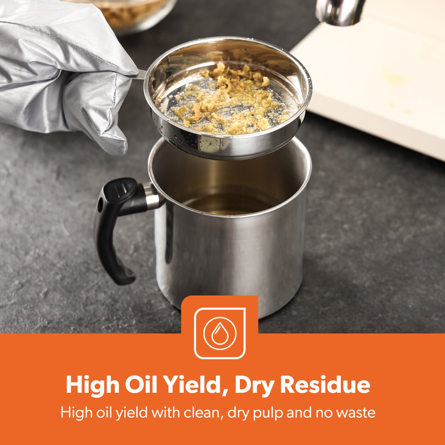 Oil Press Machine 600W Cold & Hot Oil Extractor With Temp Control