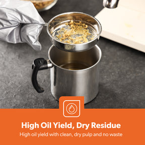 Oil Press Machine 600W Cold & Hot Oil Extractor With Temp Control