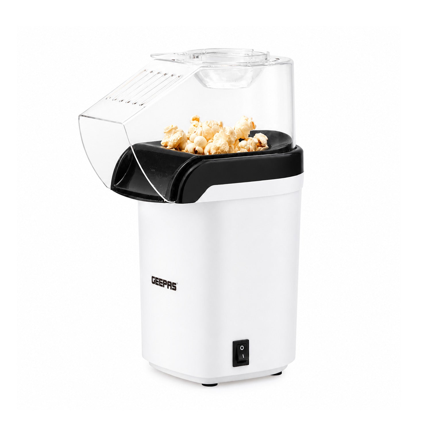 White Mini Electric Home Fat-Free Popcorn Maker