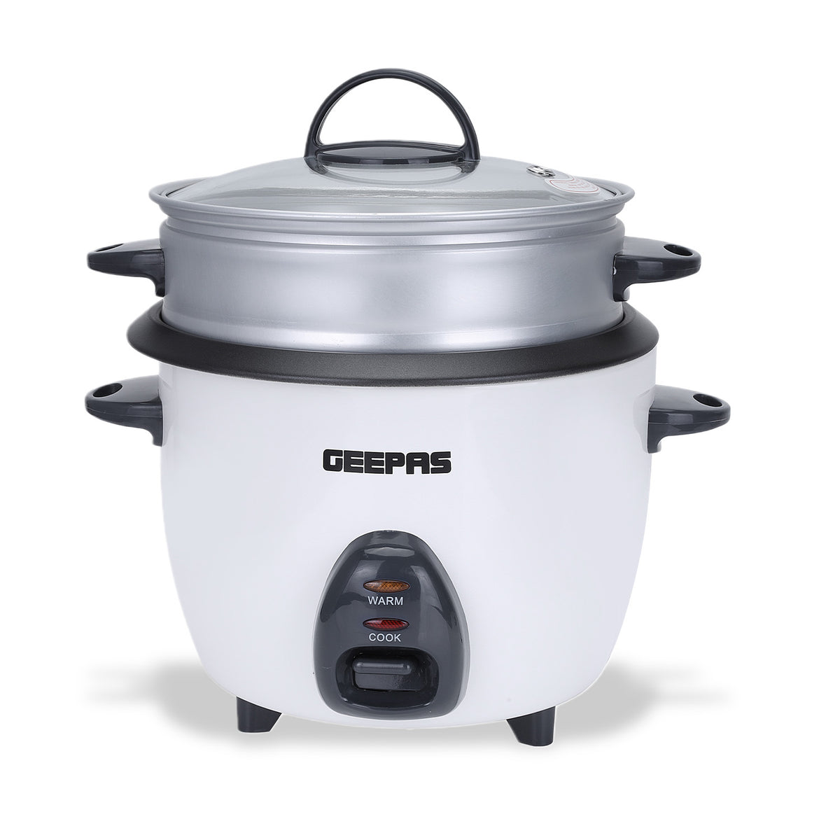 450W Rice Cooker & Steamer Keep Warm Function 1L