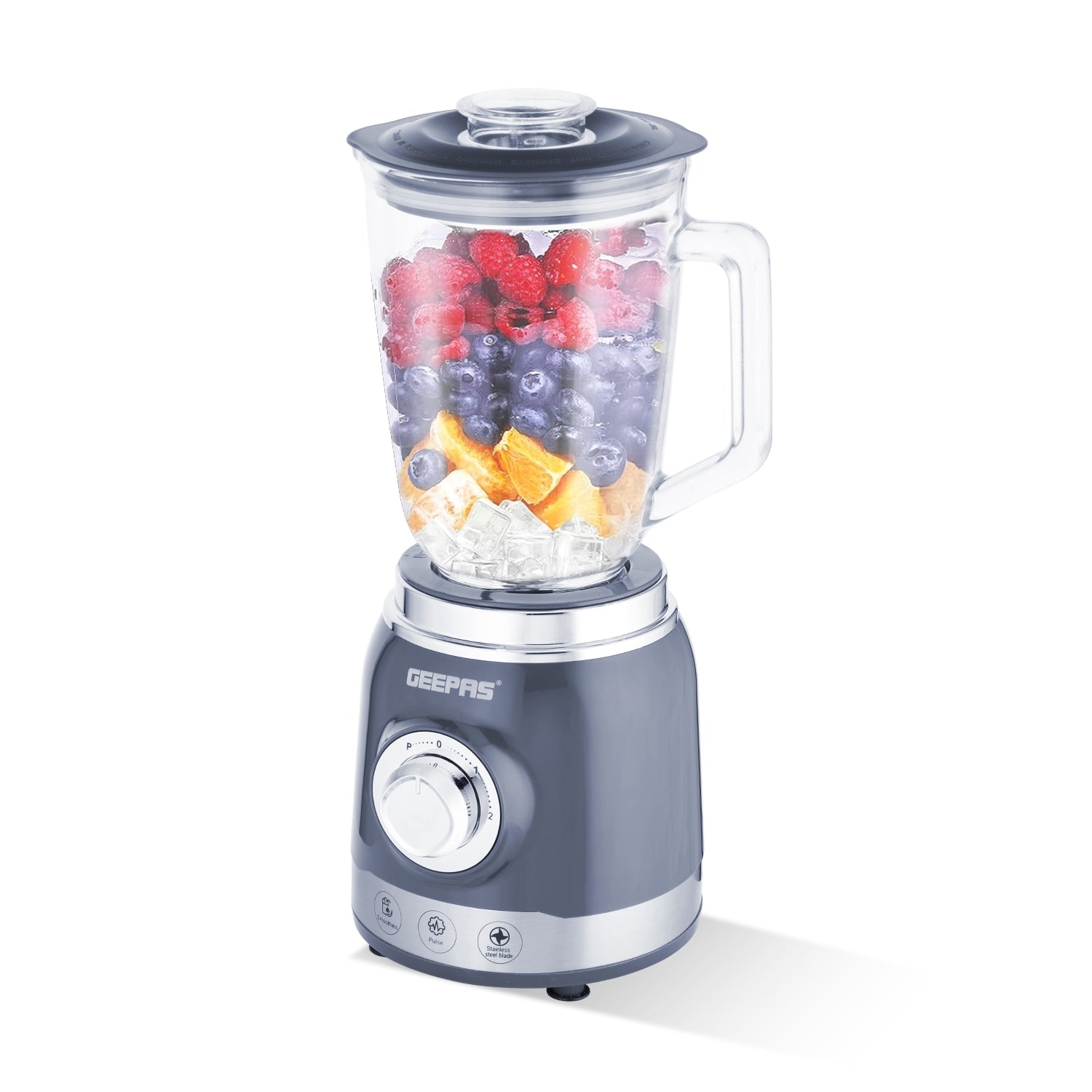 700W Retro Electric Glass Blender and Smoothie Maker