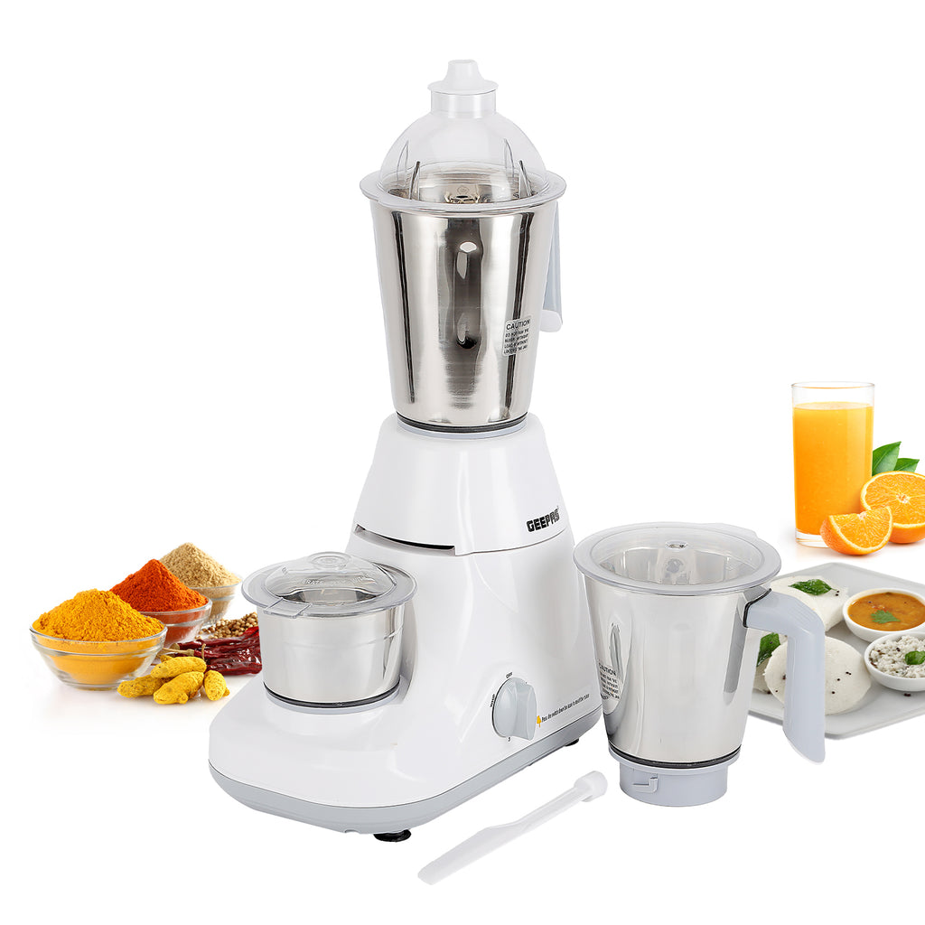 3 In 1 Wet and Dry Authentic Indian Mixer Grinder 750W Geepas UK