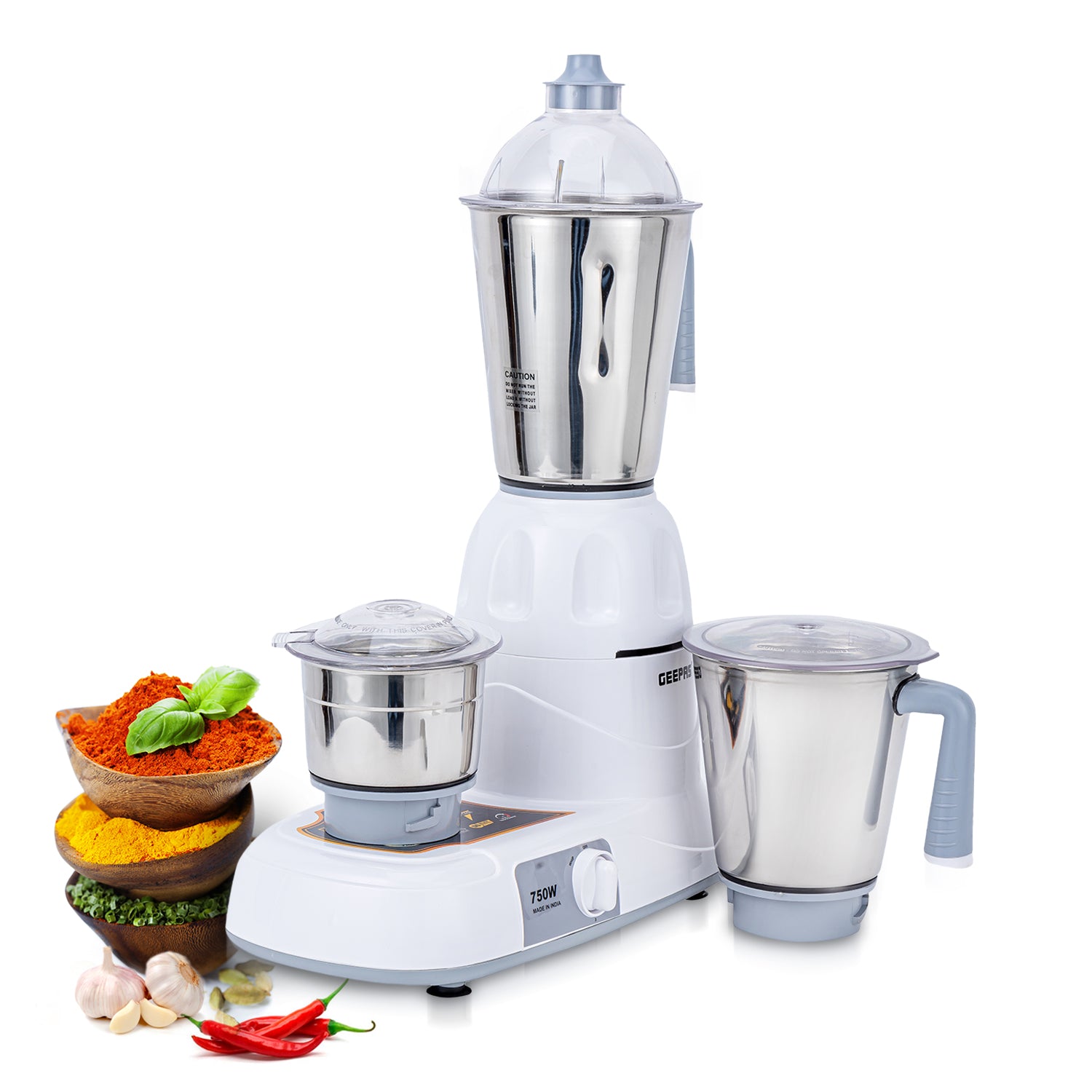 Indian Mixer Wet and Dry Grinder - Versatile Blender For Spice Mixing
