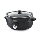 6.5L Black Matt Premium Electric Multi Slow Cooker