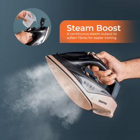 2200W Cordless Steam Iron With Ceramic Soleplate