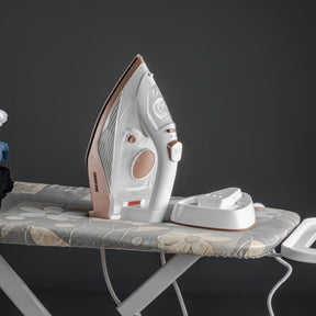 2-In-1 Self-Cleaning Cored and Cordless Steam Iron