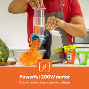 4-In-1 Multifunctional Salad Maker, Grater and Food Processor