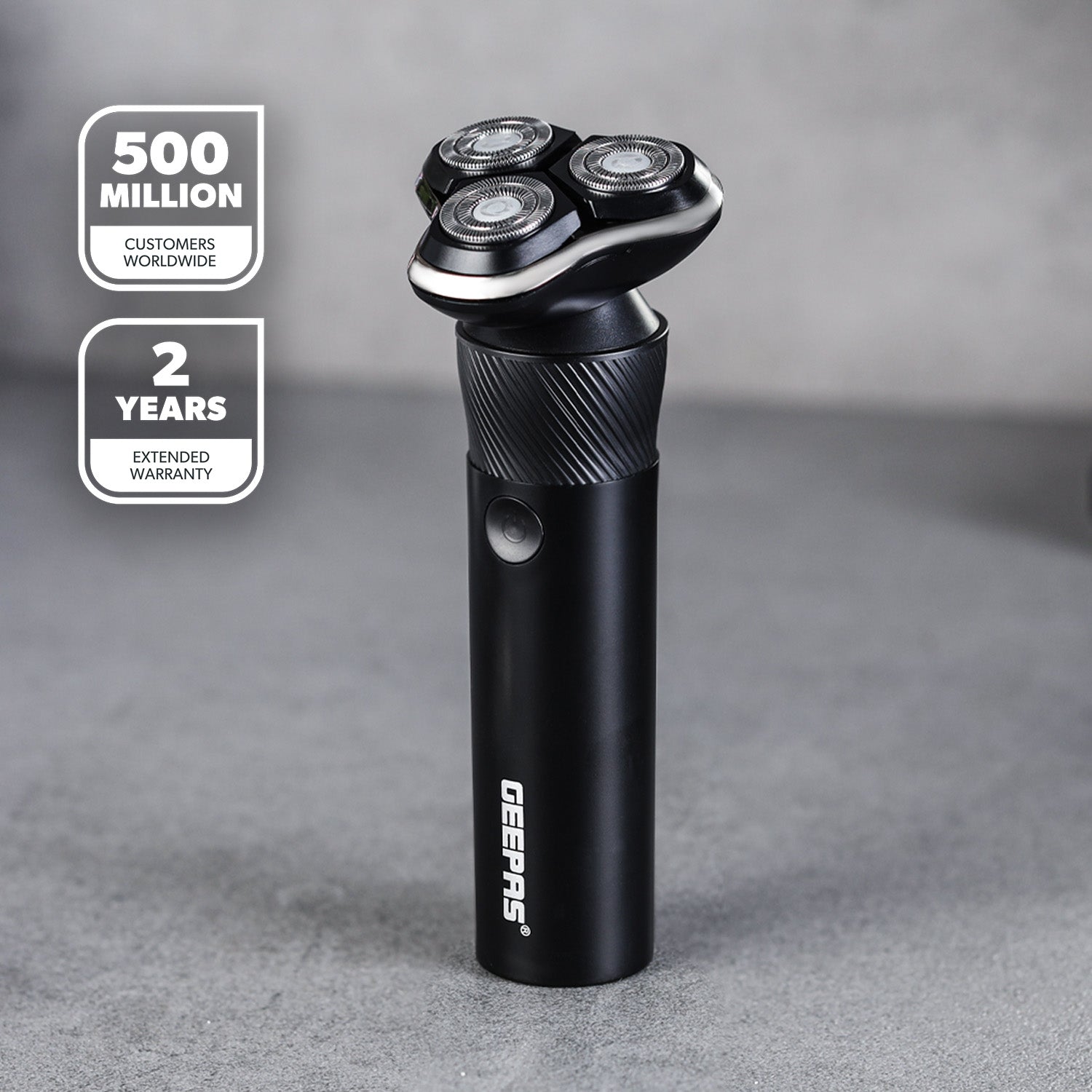 Triple-Magnetic Rotary Head Wet & Dry Men's Shaver