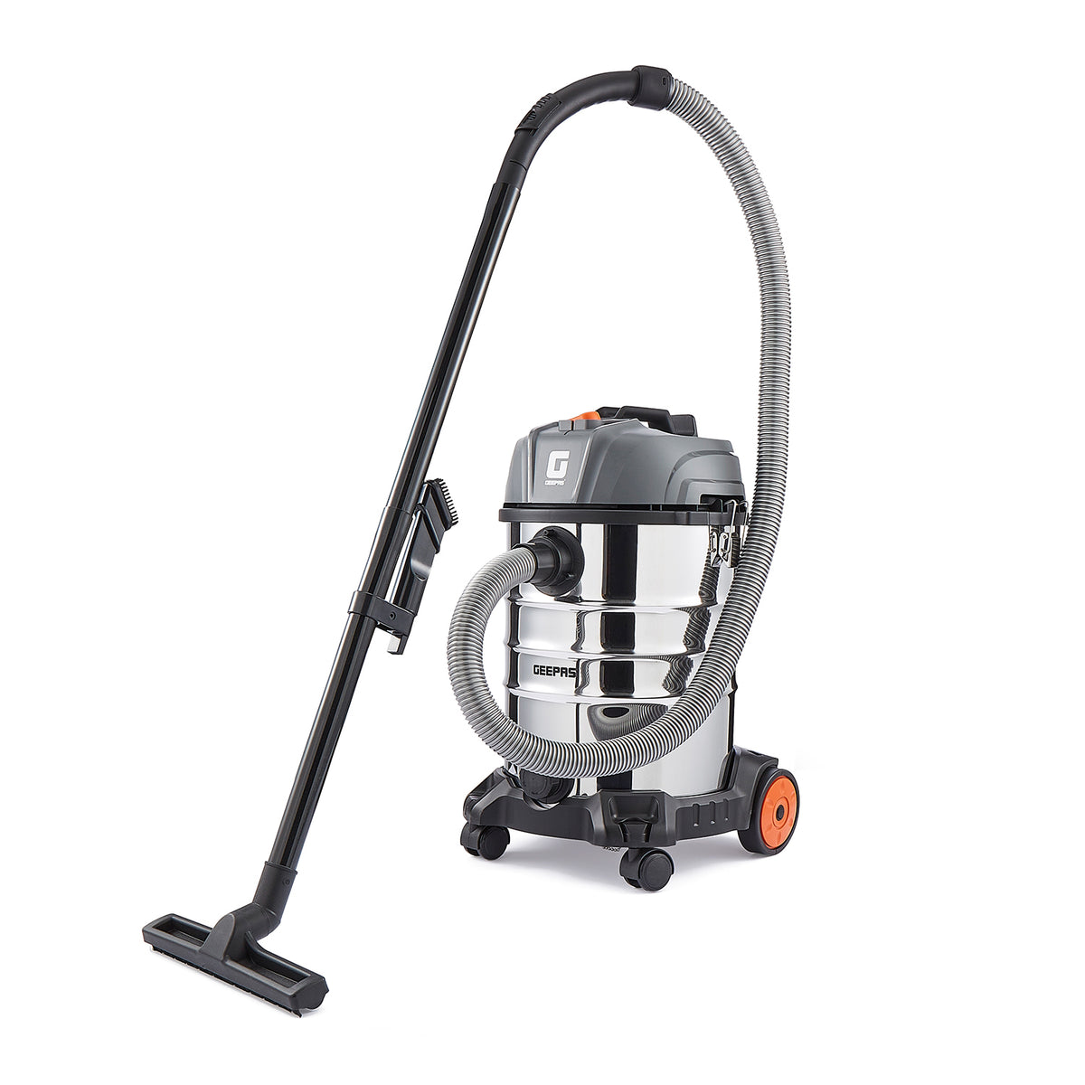 1400W Wet & Dry Bagless Drum Vacuum Cleaner 30L