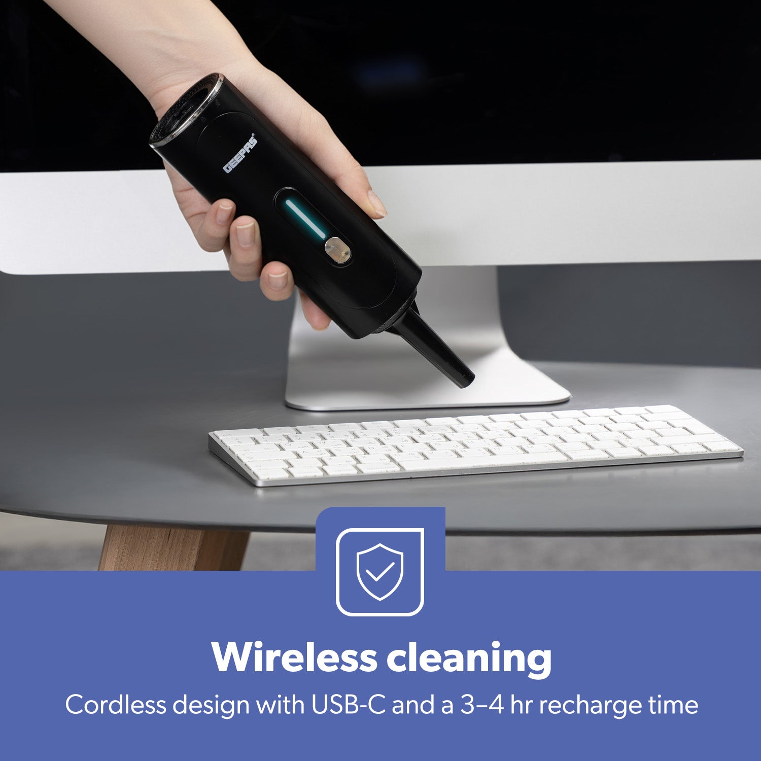 4-In-1 Cordless Handheld Vacuum, Blower, Inflator and Deflator