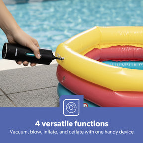 4-In-1 Cordless Handheld Vacuum, Blower, Inflator and Deflator
