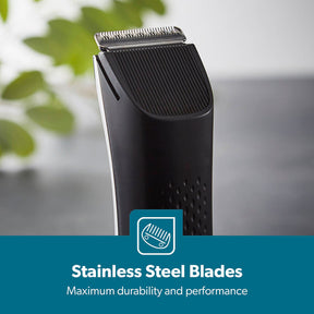 Pro Shield Rechargeable Hair and Beard Trimmer With Light