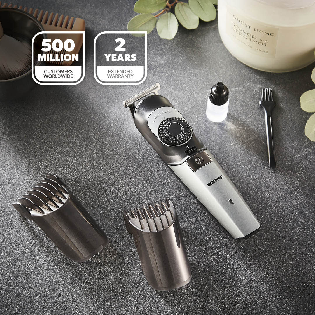 Rechargeable ION Hair Clipper and Beard Trimmer