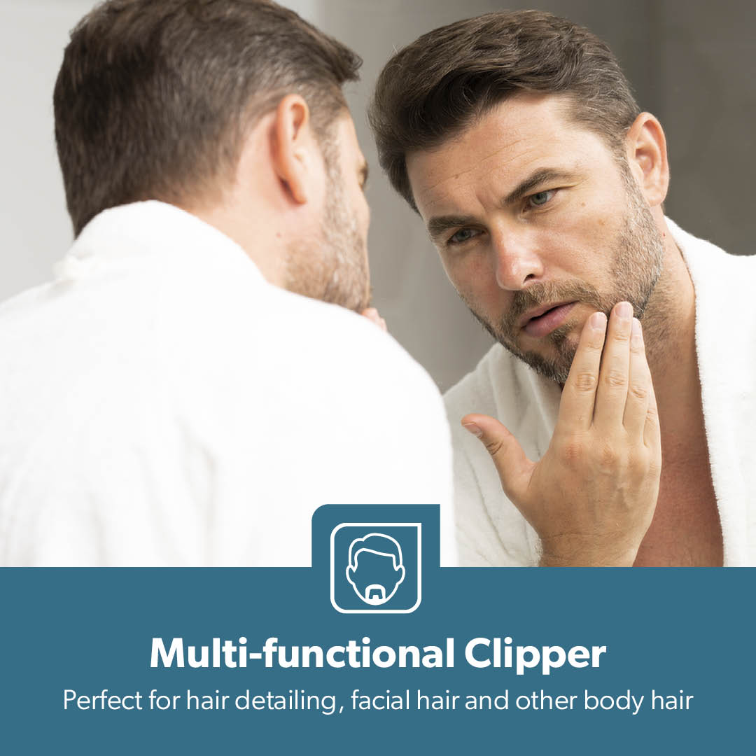 Rechargeable ION Hair Clipper and Beard Trimmer