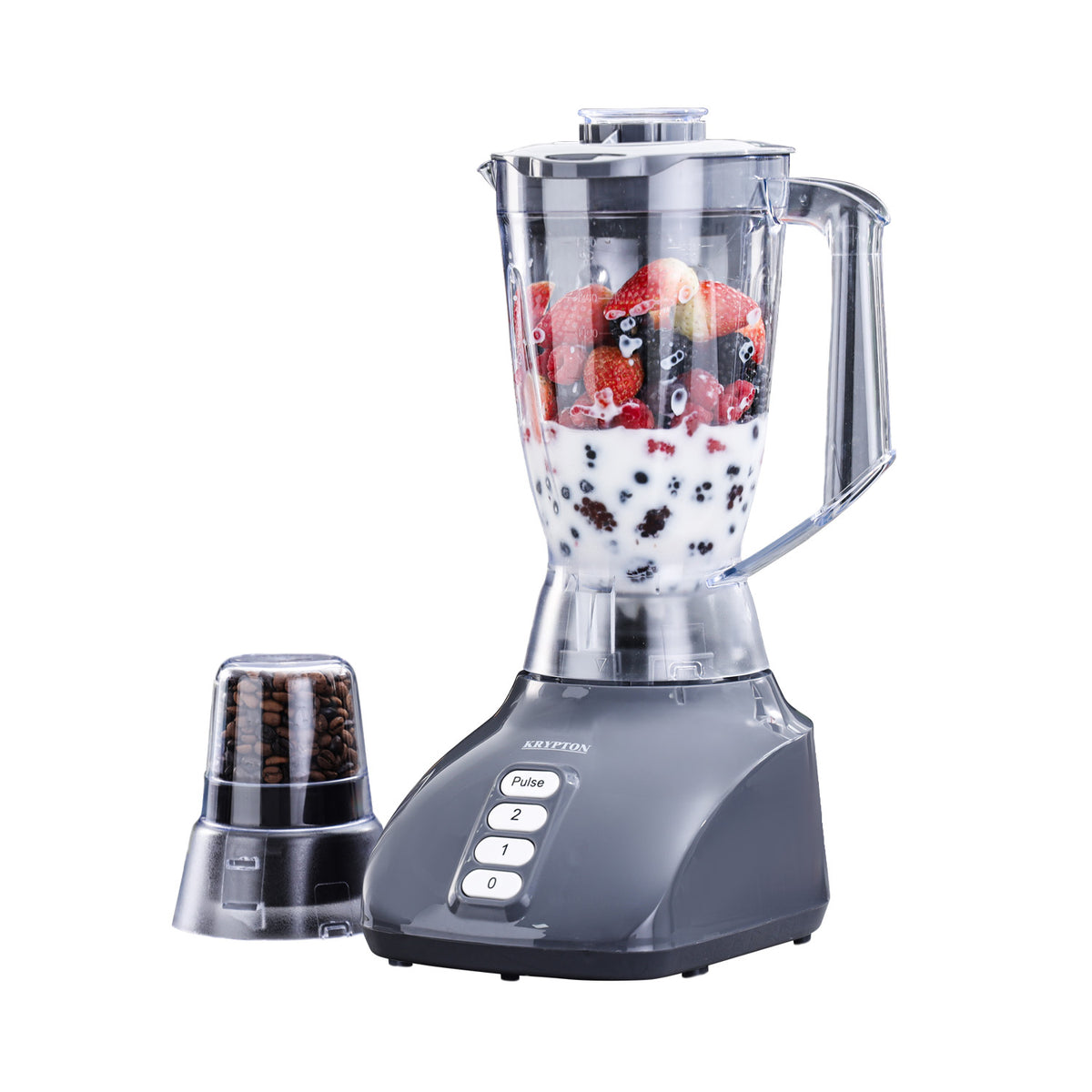 1.6L Food Jug Blender & Smoothie Maker With Spice Grinder 650W