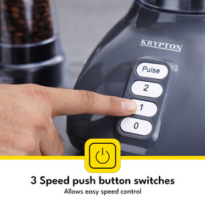 1.6L Food Jug Blender & Smoothie Maker With Spice Grinder 650W