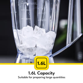 1.6L Food Jug Blender & Smoothie Maker With Spice Grinder 650W