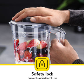 1.6L Food Jug Blender & Smoothie Maker With Spice Grinder 650W