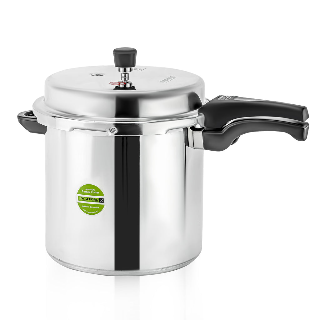 12L Lightweight Aluminium Stovetop Pressure Cooker Royalford UK