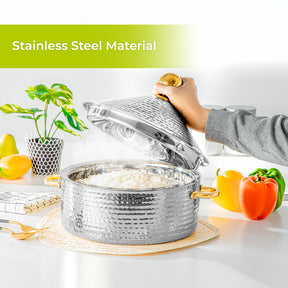3L Stainless Steel Insulated Monarch Cornetto Serving Dish