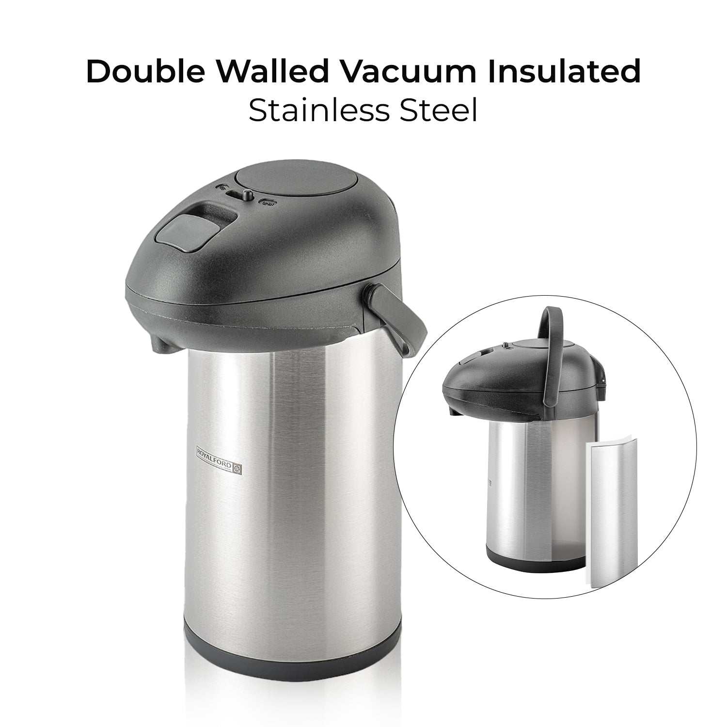 5L Stainless Steel Airpot Flask and Insulated Urn