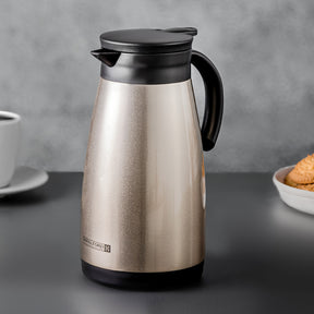 1.5L Double Walled Gold Thermos and Insulated Carafe