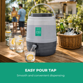 8L Insulated Ice Cooler and Water Dispenser BPA Free